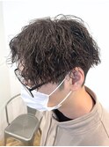 本厚木/メンズパーマツイストマッシュ/ツーブロックラフパーマ