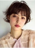 イメチェン/ピンクベージュ/アンブレラカラー/前髪/表参道