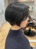 オリバイオハナ(Oli by ohana) レイヤーショートボブ前髪ありボブ ミニボブ顔周りレイヤーボブ