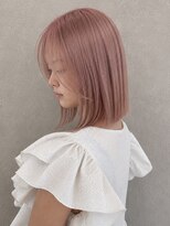 コト 福井大和田店(coto)&nbsp;福井/大和田/ブリーチ/ピンクベージュ/くすみカラー/ハイトーン