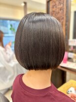 ヘアリゾート粋 ティガ 池袋店(tiga)&nbsp;ショートボブ/ナチュラルブラウン/艶髪
