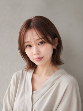 エオン(eon) 外ハネボブ・【eon】ミセス・大人女性白髪・マイナス6歳ヘア