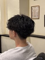スカイマスターバーバー 渋谷(SKY MASTER BARBER)&nbsp;シャドウスパイラルパーマ[渋谷/理容室/メンズ/シャドウパーマ]