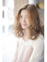 ヘアーアンドメイク シーク 八王子(HAIR&MAKE SeeK) ホワイティアッシュ×フレイウェーブ