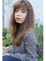 サングース(Sungoose)&nbsp;<sungooseTOKYO>毛先パーマアッシュブラウンウォーターフォール