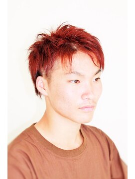 ヘアーシープス hair CCPS men's ツーブロ&W カラー