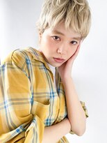 ヴェルダ 池袋店(verda)&nbsp;抜け感ショートウルフ×サンドベージュ