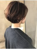 ナチュラルショートボブ