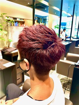 アイフィールアヴェダ 船堀店(i feel AVEDA) 【中村】女子ウケ☆ブリーチベースのピンクバイオレット