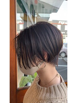 クルニエ(crenier) crenierで作るおしゃれハンサムショート●