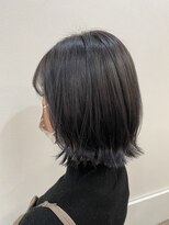 カール 鶴川店(K：R) 切りっぱなしボブ