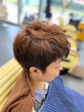 ヘアーサロンゴトウ アシメツートンカラー