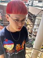 フィン(fin,)&nbsp;ツイストスパイラル/韓国マッシュ/センターパート/ブリーチ