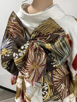 アイミー 泉岳寺(i+me)&nbsp;【i+me】着付け文庫結びアレンジ