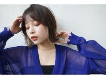 ケアブリーチ【OLAPLEX】95％ダメージカット・上品で大人なさりげないデザインカラー！