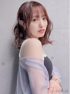 オーブ ヘアー イスト 浅草店(AUBE HAIR isto) 20代・30代_波巻き風パーマ