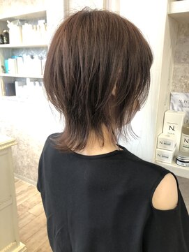 キャアリー(Caary) 福山美容室caary大人気イルミナカラーピンクブラウンネオウルフ