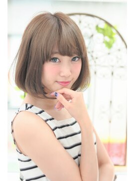 アディクト 東陽町西口(addict) 髪質改善縮毛矯正×大人可愛いひし形前上がりボブ［東陽町]