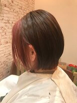 レストタイムマムヘアー(Rest Time Mom hair) フェイスライン～インナーカラー　ピンク