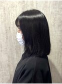 【tetote村山サロンスタイル】艶ストレート/黒髪