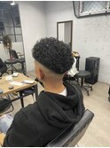 フェードパーマ