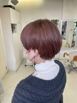 ヘアー アピッツ(hair a p i t s) 春カラースカーレットブラウン