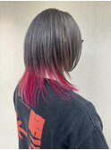 ウルフ&シルバーカラー&インナーカラー２色