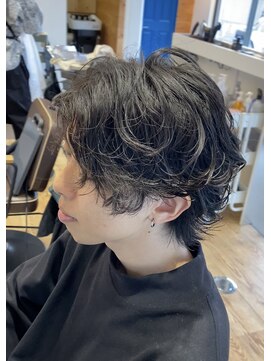 アメラボ 平針店(AmeLab) 【ニュアンスパーマ】スパイラルパーマ ウルフカット 平針駅前