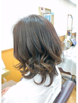 松本平太郎美容室 浦安店 ひし形レイヤースタイル/イノアカラー/30代40代50代60代