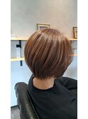 ナチュラルショートボブ