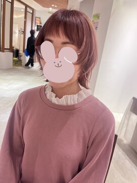 サラビューティーサイト 志免店(SARA Beauty Sight) 【あんstyle】サーモンピンク＆お洒落レイヤー！