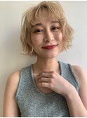 髪質改善大人ショートヘア/ボブ/顔周りレイヤー[調布]._.
