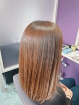 ヘアアンドメイク ルナルナ 山形嶋店(LUNALUNA)&nbsp;髪質改善ストレート