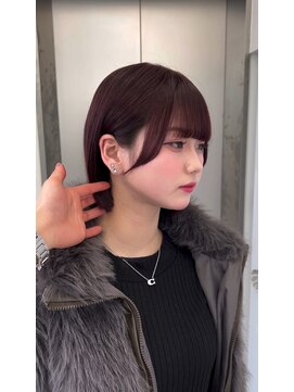 ビューナゴヤ 名駅(VIEW NAGOYA) 前髪カタログ/イメチェンスタイル/ウェーブパーマ/ミディ