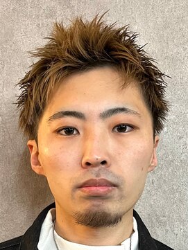 ノーエン(noen) スパイキーショートメンズマッシュツイストパーマツーブロック