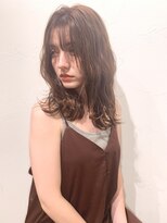 アメリシュシュ 柏(ameri chouchou)&nbsp;ミディアム×ゆるふわ××切りっぱなし 20代30代40代