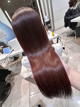 ケンジ 平塚 アネッタ(KENJE annetta) ★髪質改善トリートメント×カシスレッド