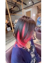 トゥルース 獨協大学前店(Hair&Make TRUTH) 艶感インナーカラー