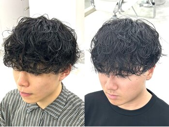 ウィル バイ ブラウン(Vir by Brown)の写真/清潔感×色気の“王道パーマ推し”リピーター多数！藤沢でメンズパーマお任せください◎ニュアンスパーマ