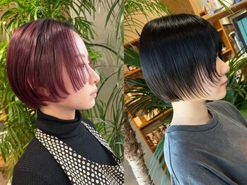 パルティール(Partir)の写真/ショートヘアで、お顔の印象は大きく変わる！その人が持つ雰囲気を活かした一番似合うヘアカットご提案◎