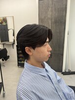 ステージ(STAGE)&nbsp;ダウンパーマ　ニュアンスパーマ　センターパート