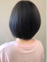 ヘアメンテ(Hairmainte) 再現性◎扱いやすいボブ/落ち着いた印象アッシュブラック！