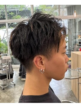 ヘア アンド スパ エジェリ プリム(hair&spa egerie prime) 刈り上げスパイキーショート