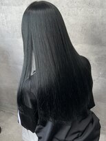 ルイス(L'wis)&nbsp;ブルーブラック学割U24渋谷ケアブリーチ10代20代ブリーチなし