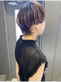 20代30代40代マッシュウルフレイヤーショート個性派ワイドバング