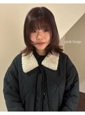 くすみピンク/ミディアムレイヤー