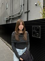 アオ ミナミアオヤマ(Ao. minami aoyama)&nbsp;似合わせレイヤー／顔周りレイヤー/レイヤー/ロングレイヤー