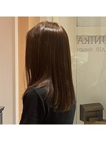 ウニカヘアデザイン(UNIkA HAIR design) セミロング ローレイヤー