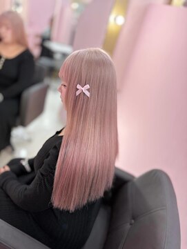 ミーナ バイ ワンズ 町田(mina by one's kyougoku) 小顔/ピンク/黒髪/ココア/オリーブ/クラゲヘアー