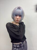 ヌル 神宮前店(Null)&nbsp;インナーカラー/ルーツカラー/ブリーチデザインカラー/姫ウルフ